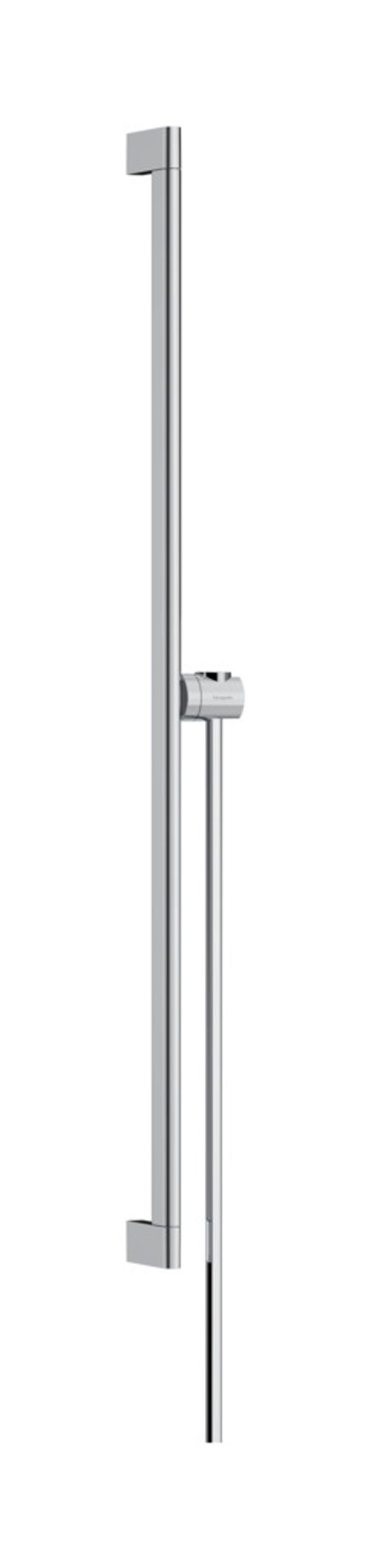 Hansgrohe-HG-Unica-Brausestange-S-Puro-90-cm-mit-Easy-Slide-Handbrausehalter-und-Isiflex-Brauseschlauch-160-cm-Chrom-24405000 gallery number 1